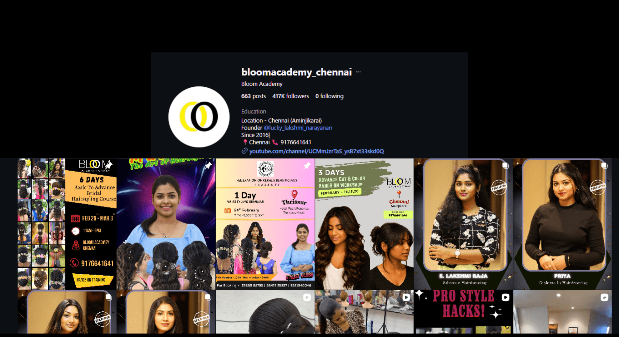 Bloom Academy - Started with 10k Followers, leads generated 200+